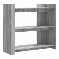 VidaXL Konsolentisch Grau Sonoma 100x35x90 cm Holzwerkstoff