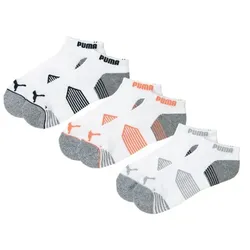 Puma Golf Essential Low Cut Socken 3er Pack weiss/bunt