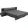 WIMEX Bettanlage WIMEX "Barcelona", schwarz (graphit, glas schwarz), B:269cm H:92cm T:210cm, Spanplatte, Schlafzimmermöbel-Sets, mit integrierter LED Beleuchtung