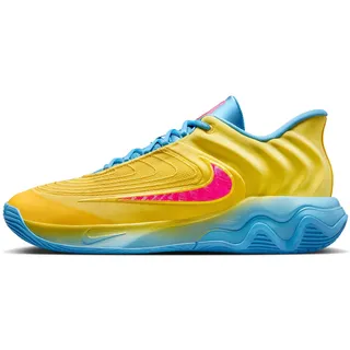 Nike Giannis Immortality 4 "Manta Manta" Blau/Gelb/Pink, Größe: 45 - Gelb