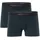 super.natural Herren M Tundra175 2-pack Boxershorts, Blueberry/Blueberry, XL
