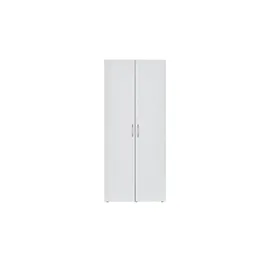 WIMEX Drehtürenschrank Multiraumkonzept 80 x 185 x 54 cm Weiß