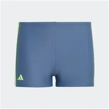 Adidas Classic 3-Streifen Boxer-Badehose Preloved Ink / Lucid Lemon 164