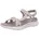 Damen Go Walk Flex Sublime Sandalen Taupe Textile 35 EU 35 EU