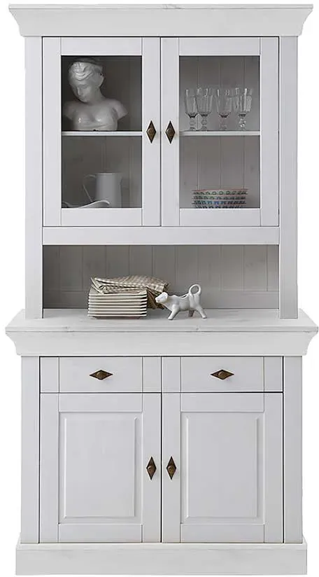 Buffetschrank in Weiß Kiefer