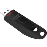 SanDisk Ultra USB 3.0 Flash-Laufwerk 256 GB (SecureAccess Software, Passwortschutz, Übertragungsgeschwindigkeit von bis zu 130 MB/s) Schwarz