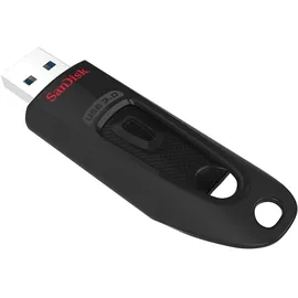 SanDisk Ultra USB 3.0 Flash-Laufwerk 256 GB (SecureAccess Software, Passwortschutz, Übertragungsgeschwindigkeit von bis zu 130 MB/s) Schwarz