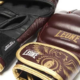 Leone 1947 LEONE 1947, MMA-Handschuhe Legionarivs Ii MMA-Handschuhe, Unisex-Erwachsene, Bordeaux, S,