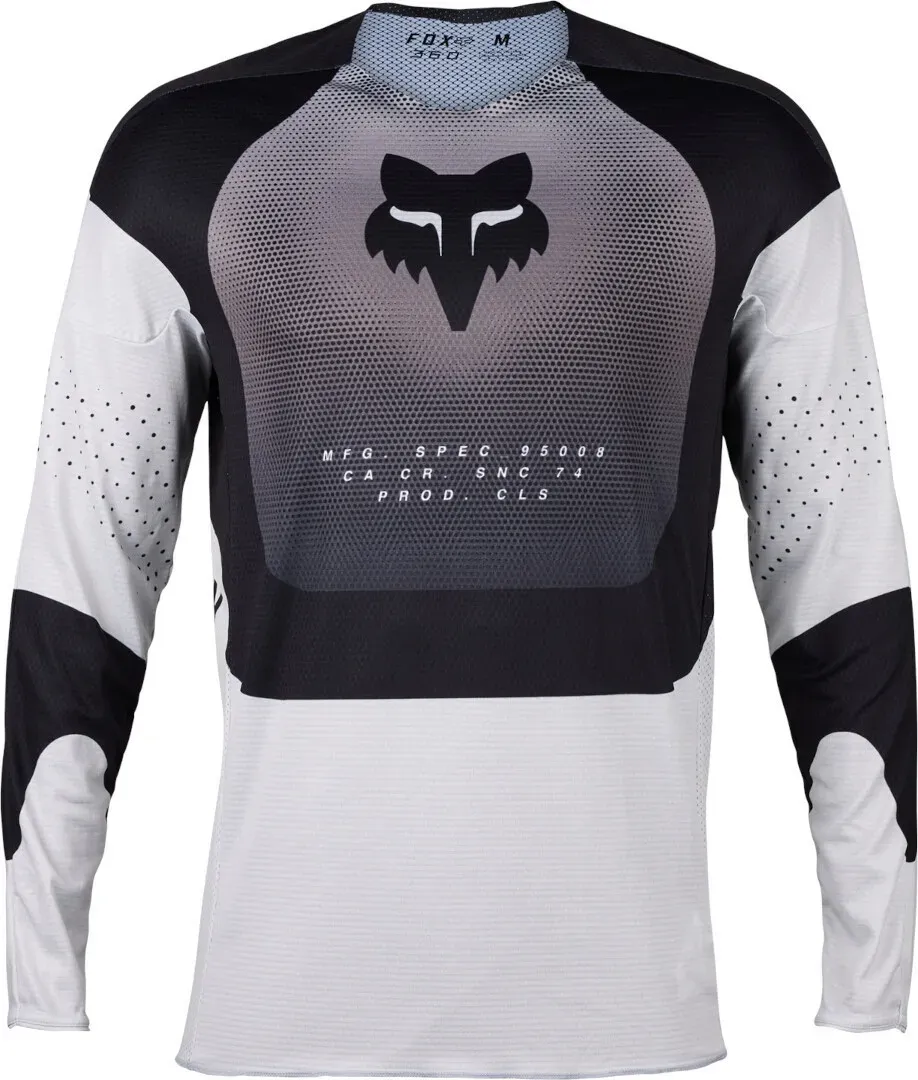 FOX 360 Revise Motocross-Trikot, schwarz-grau, Größe 2XL für Männer
