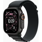 APPLE Watch Ultra 3 GPS + Cellular 49mm Schwarzes Titan Case mit Schwarzem Alpine Loop - Medium