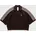 WMNS KNITTED CROCHET POLO brown L