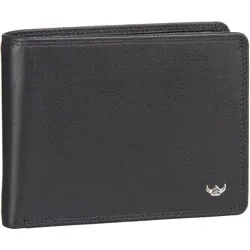 Golden Head Geldbörse Polo RFID 1159 Scheintasche Portemonnaies   Schwarz Herren 