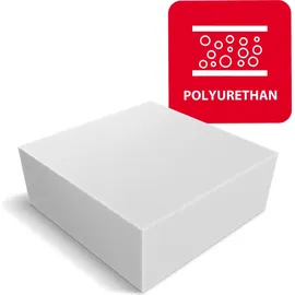 Fdm Topper Matratzenauflage mit KOKOS 140 x 200 cm weiß