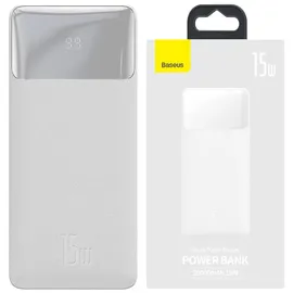 Baseus Bipow 20000mAh 15W Weiss OS (PPBD050102)
