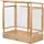 Dobar Tomatenhaus 116 x 71 x 120 cm Naturbelassen