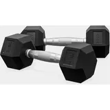 ZEUZ Hexa Kurzhanteln 2 x 4 kg schwarz|grau 4kg