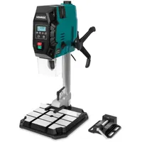 VONROC Standbohrmaschine 900W – Tischbohrmaschine – Ständerbohrmaschine - Digitales Bedienfeld mit LCD – Holz 40mm/Stahl 13mm – Kreuzlinienlaser und LED-Licht – Inkl. Zubehör