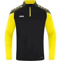 Jako Performance Ziptop Herren schwarz/soft yellow S