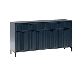 beautysofa Linna 165 x 86 x 40 cm Dunkelblau