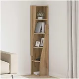 vidaXL Eckschrank Artisan-Eiche 27,5x27x140cm Holzwerkstoff