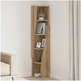 vidaXL Eckschrank Artisan-Eiche 27,5x27x140cm Holzwerkstoff