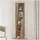 vidaXL Eckschrank Artisan-Eiche 27,5x27x140cm Holzwerkstoff
