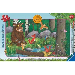 Ravensburger Kinderpuzzle 05225 – Die Maus und der Grüffelo – 15 Teile Rahmenpuzzle für Kinder ab 3 (15 Teile)
