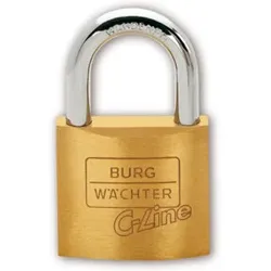 Burg-Wächter Zylinderschloss Standardqualität verschiedenschließend 40 mm