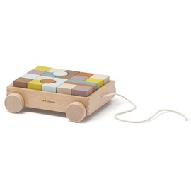 Kid’s Concept Kids Concept Wagen mit Holzklötzen Neo