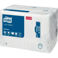 TORK Servietten 1-lagig Papier weiß 33 x 33 cm 8 Stück à 500 Blatt