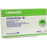 BSN Medical Leukosilk 9,2 m x 2,50 cm 12 St.