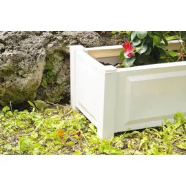 KHW Pflanzkasten 100 x 41 x 43 cm weiß