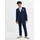 bonprix Anzug mit Hemd und Krawatte (4tlg. Set), blau, Gr.176, Festliches vierteiliges Jungen-Set bestehend aus Anzug, Hemd (Slim Fit) und Krawatte, Hemd: 100% Baumwolle