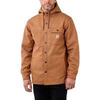 CARHARTT Wind&rain Bonded Jacke - Rain Defender Heavyweight Hooded Shirt Jacket 105022 - S