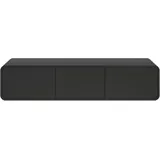 Selsey TV Schrank Board Sideboard Fernsehtisch Fernsehschrank 154 cm Schubladen, schwarz, Oro