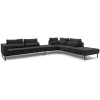 Musterring Ecksofa JustB! PM100 Stoff Black