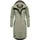 Ragwear Damen, Leichter Sweat Übergangsmantel lang windabweisend mit Kapuze Letti Long Olive Gr. XS - XS