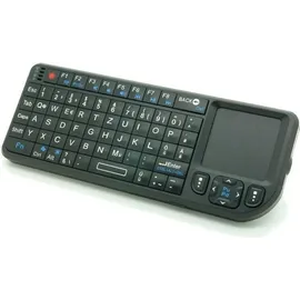 BerryBase Mini Funk Tastatur mit Touchpad & Beleuchtung - schwarz, DE Layout