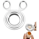Eieröffner, Eierpiekser, Edelstahl Edelstahl Ei Scissor, Zeitsparender Eierschneider, Gourmet Eierköpfer, Eieröffner Aus Edelstahl Eier Cutter, Für Rohe Und Gekochte Eier, Silber