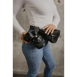 loulex Mini Fanny Pack One Size Black