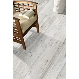 Classen Laminat 7 mm 128,6 x 19,4 cm Eiche grau rustikal