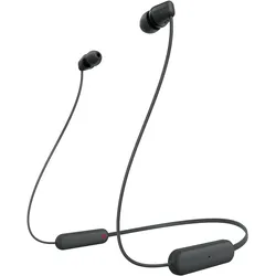 Sony WI-C100 [Nackenriemen, Bluetooth 5.0] schwarz | Zustand: Neu & original versiegelt