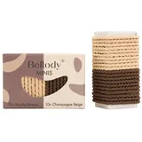 Bellody Haargummis mocha Brown/Champagne Beige 20 Stück