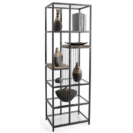 JVmoebel Bücherregal 35 x 170 x 60 cm Schwarz