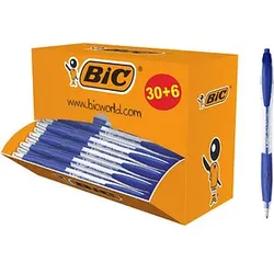 BIC Kugelschreiber ATLANTIS Classic blau, Schreibfarbe: blau, 36 St.