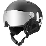 Bollé Might Visor Helm Mit Visier - Matte black matte/brown gun (32112)