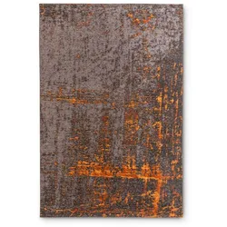 Vintage Teppich Scroom 200 x 290 cm Mischgewebe Orange Terrakotta