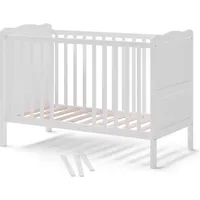 VitaliSpa Babybett Kinderbett Tobi Kombinationsbett umbaubar Weiß