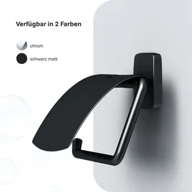 AM.PM Toilettenpapierhalter mit Deckel Gem Schwarz
