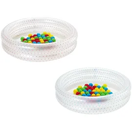 BESTWAY Schwimmmbad mit Kugeln Planschbecken 91 x 20 cm